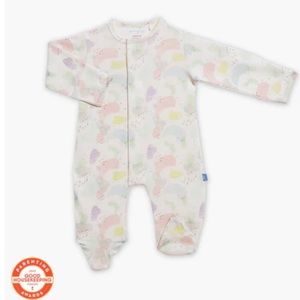 NWT Simply Magnetic Me organic cotton footie 3-6 months (12-16 lbs)